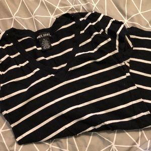 Cute work shirt from wet seal size s